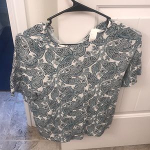 H&M patterned blouse